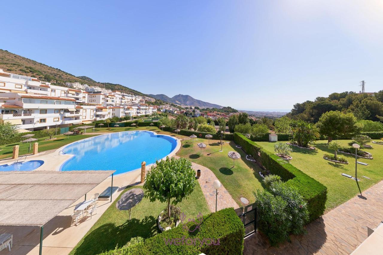 Weforyou Mariposa - 2 Dorms, Fancy View & Parking Lägenhet Benalmádena Exteriör bild