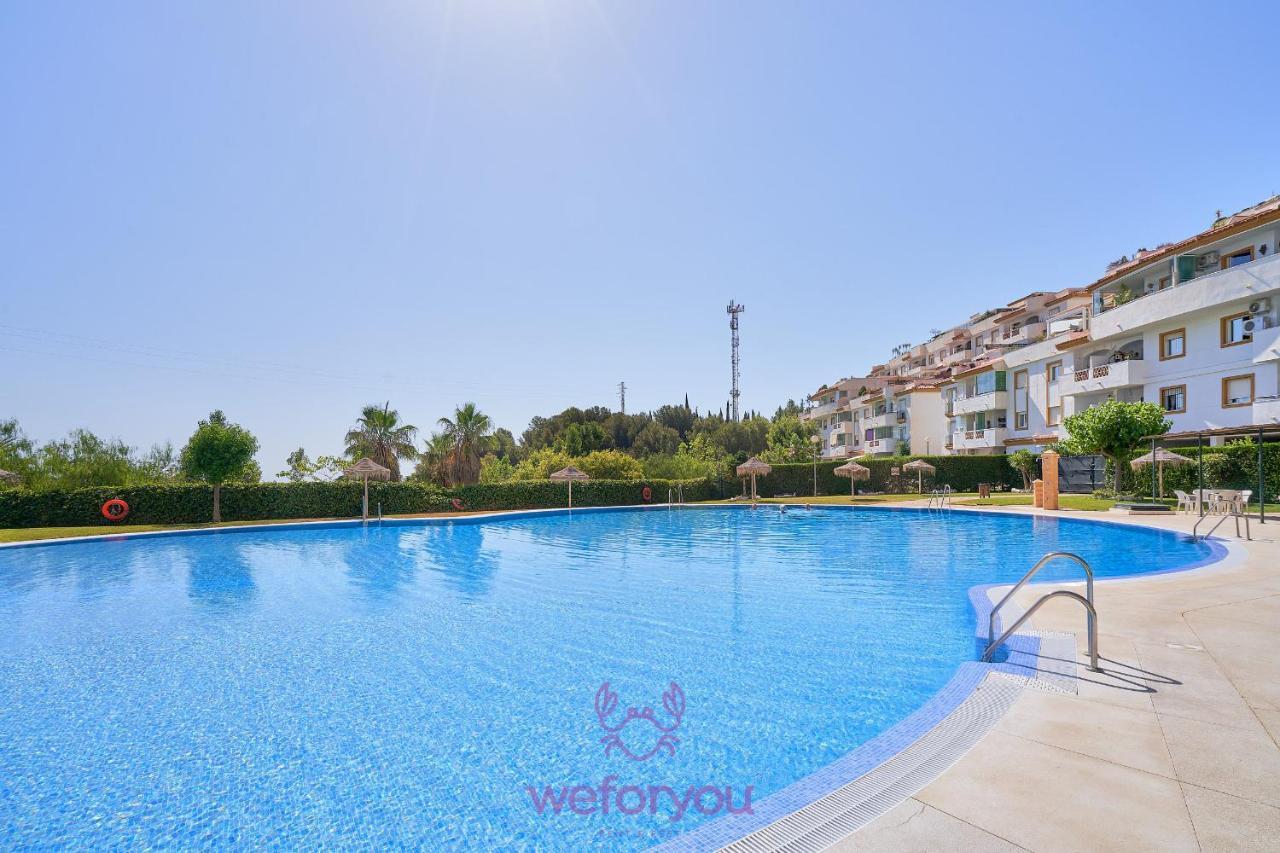Weforyou Mariposa - 2 Dorms, Fancy View & Parking Lägenhet Benalmádena Exteriör bild